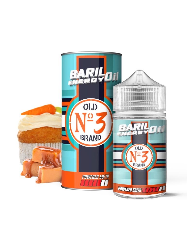 03 Tarte carotte caramel - Baril Energy Oil - 50 ml