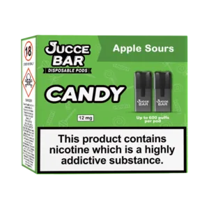 Pomme Verte Pods (2 pcs) - Jucce Bar Candy