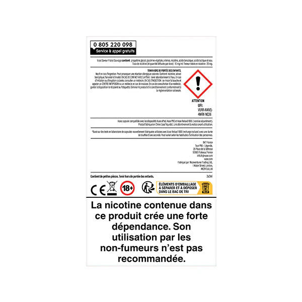 EPod Fraise Sauvage Recharges (2 pcs) - Vuse