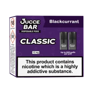 Cassis Pods (2 pcs) - Jucce Bar Classic
