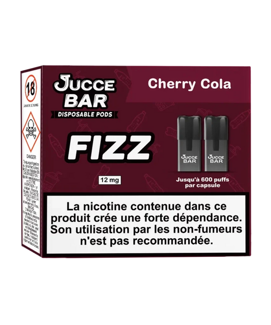 Cherry Cola Pods (2 pcs) - Jucce Bar Fizz