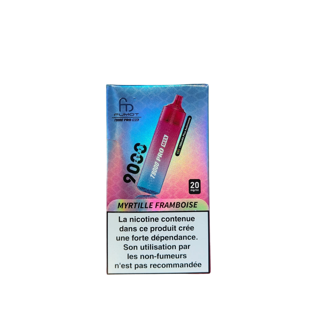 Myrtille Framboise - Puff RandM 9K T9000 Pro Max