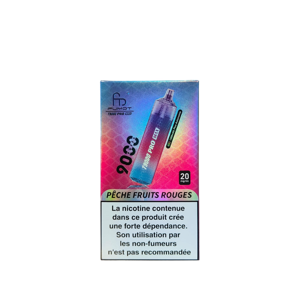 Pêche Fruits Rouges - Puff RandM 9K T9000 Pro Max