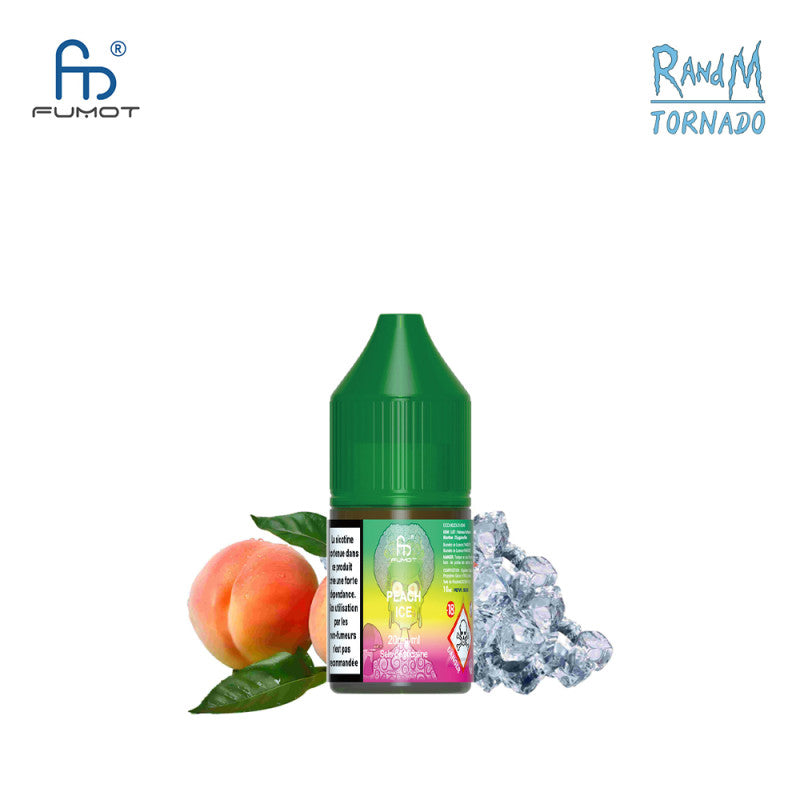 Peach Ice - RandM - 10ml | sels de nicotine 20mg/ml