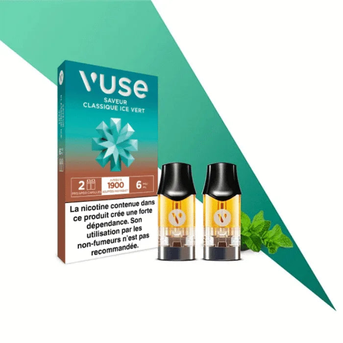 EPod Classique Ice Vert Recharges (2 pcs) - Vuse