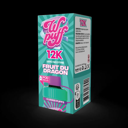 WPuff 12K - Kit Fruit Du Dragon (Batterie + 1 Pod)