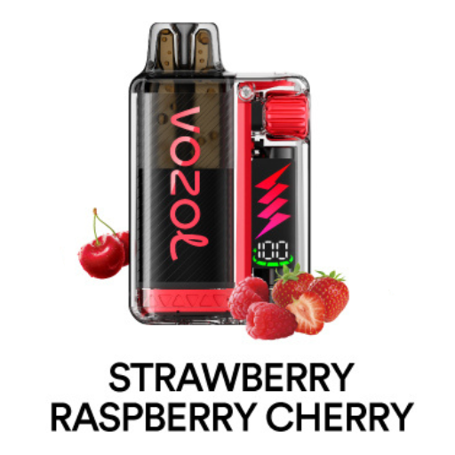 Puff 15k - Vozol VISTA PLUG - Strawberry Raspberry Cherry