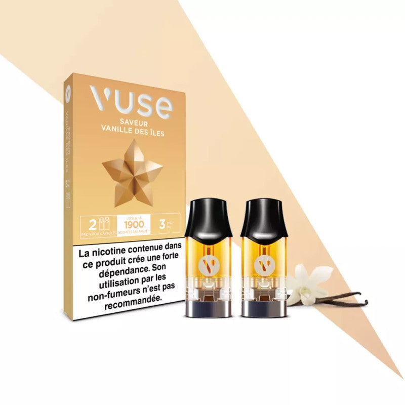 EPod Vanille des îles Recharges (2 pcs) - Vuse