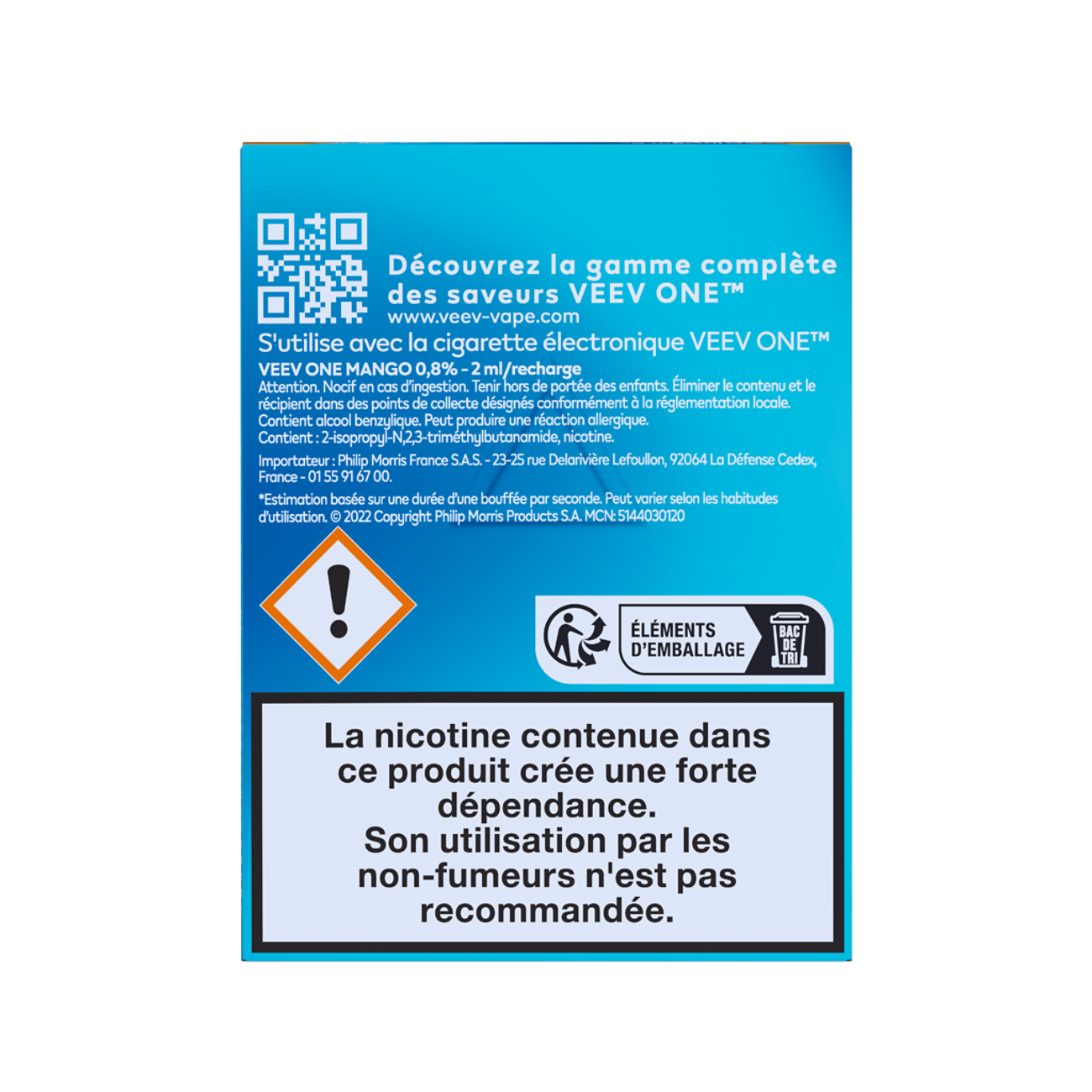 Veev One - Saveur Mangue (2 pcs)