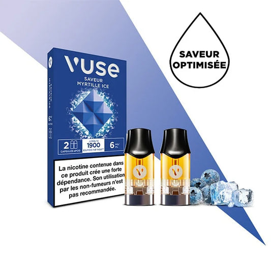 EPod Myrtille Ice Recharges (2 pcs) - Vuse