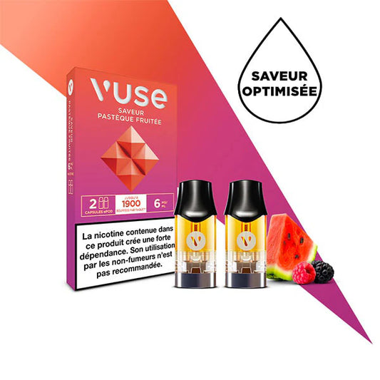 EPod Pastèque Fruitée Recharges (2 pcs) - Vuse