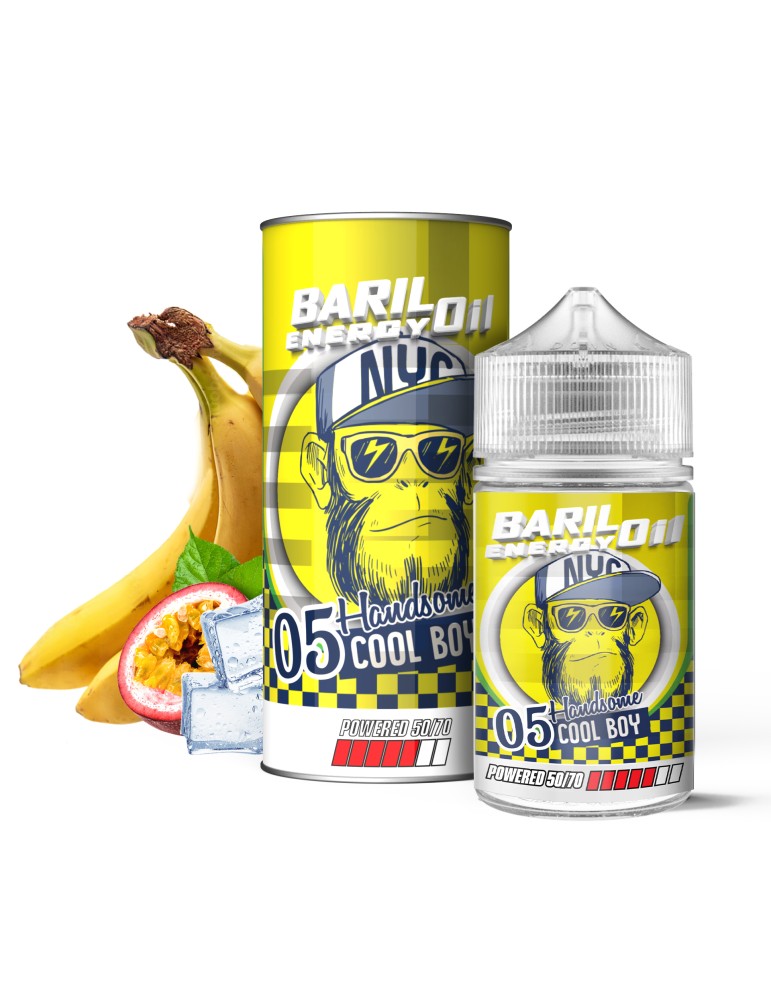 05 Banane Fruit de la passion frais - Baril Energy Oil - 50 ml