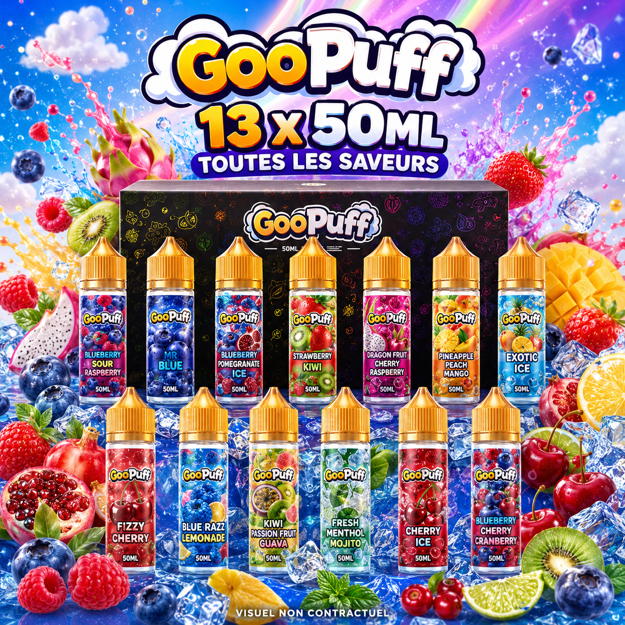 All Pack GooPuff - 13x50ml
