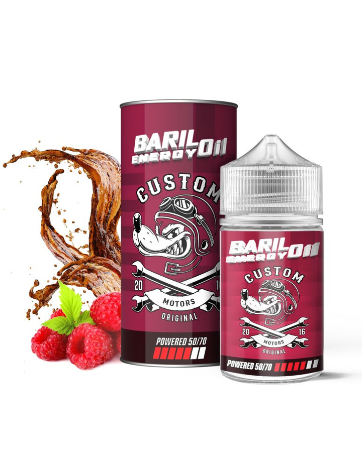 2016 Framboise cola - Baril Energy Oil - 50 ml