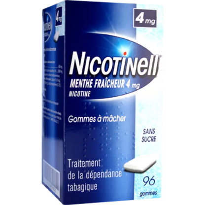 Nicotinell Menthe Fraîche - 4mg x96 gommes
