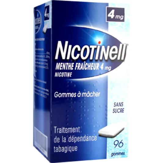 Nicotinell Menthe Fraîche - 4mg x96 gommes