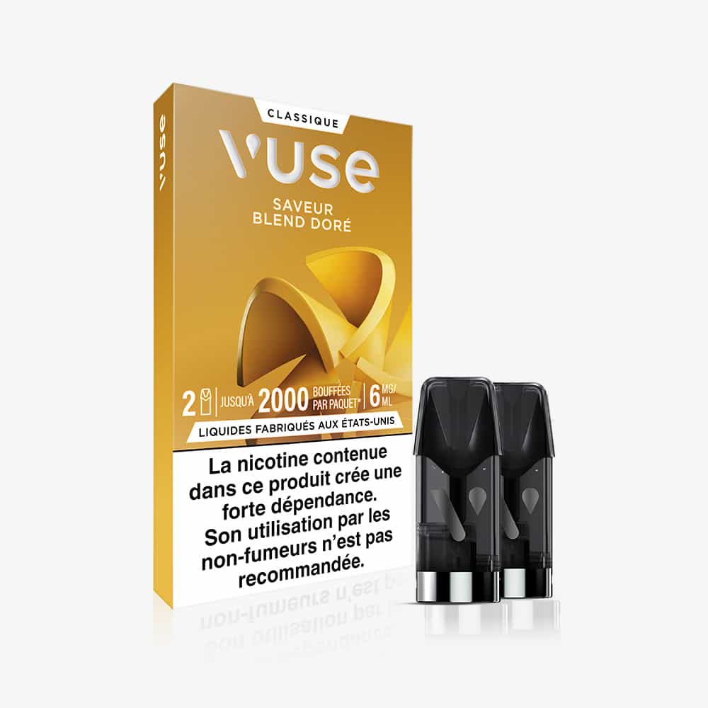 Recharges Vuse Blend Doré Classique