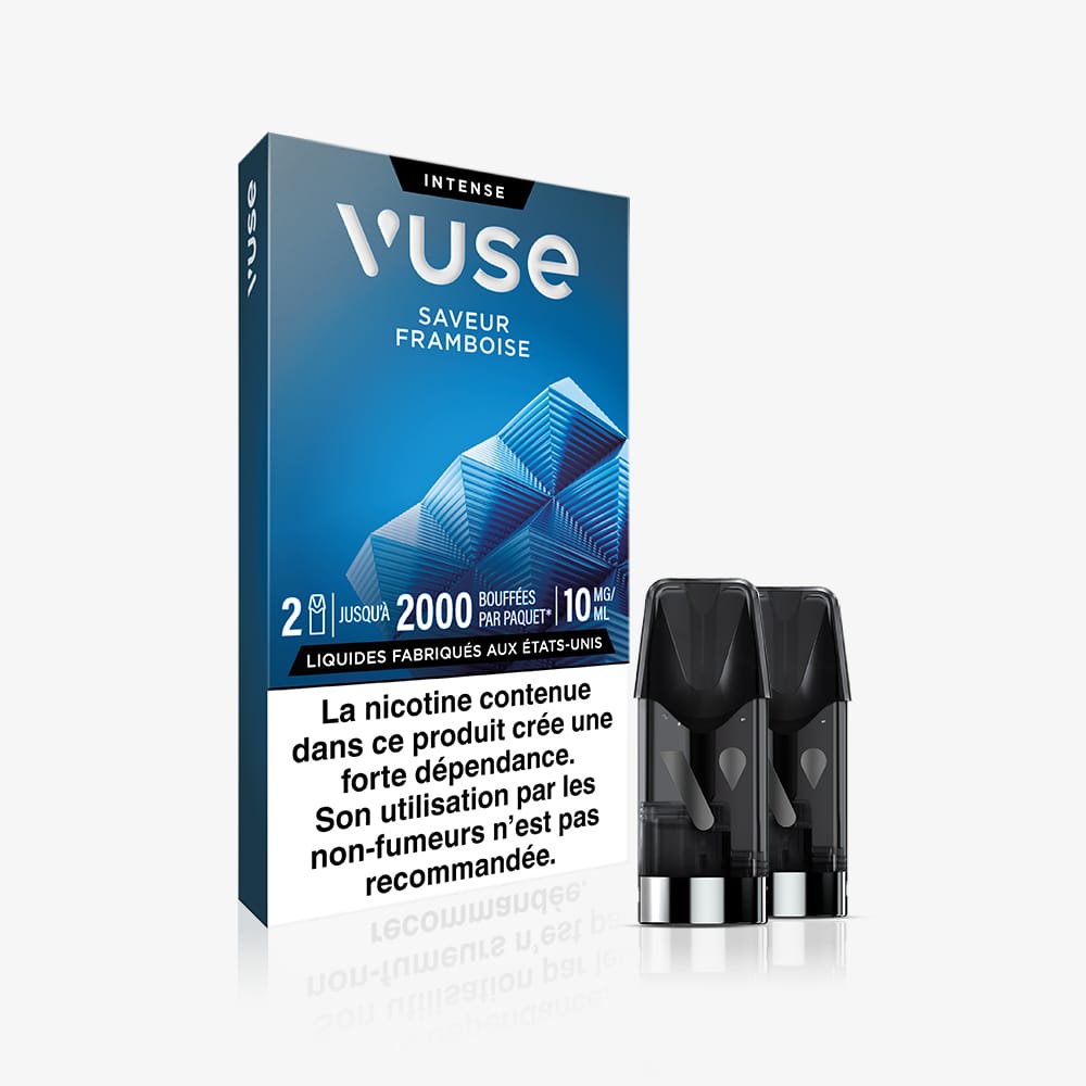 Recharges Vuse Framboise - Intense