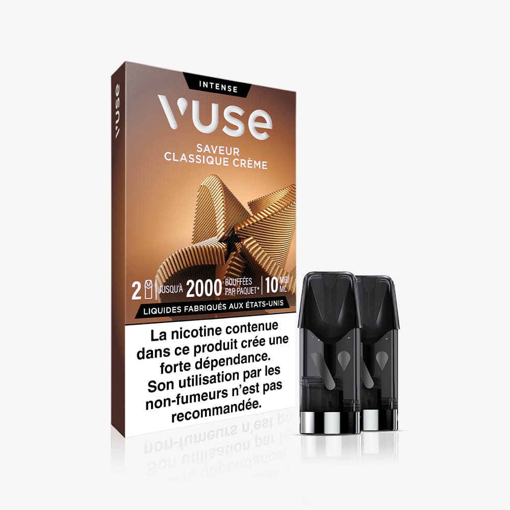 Recharges Vuse Classique Crème - Intense