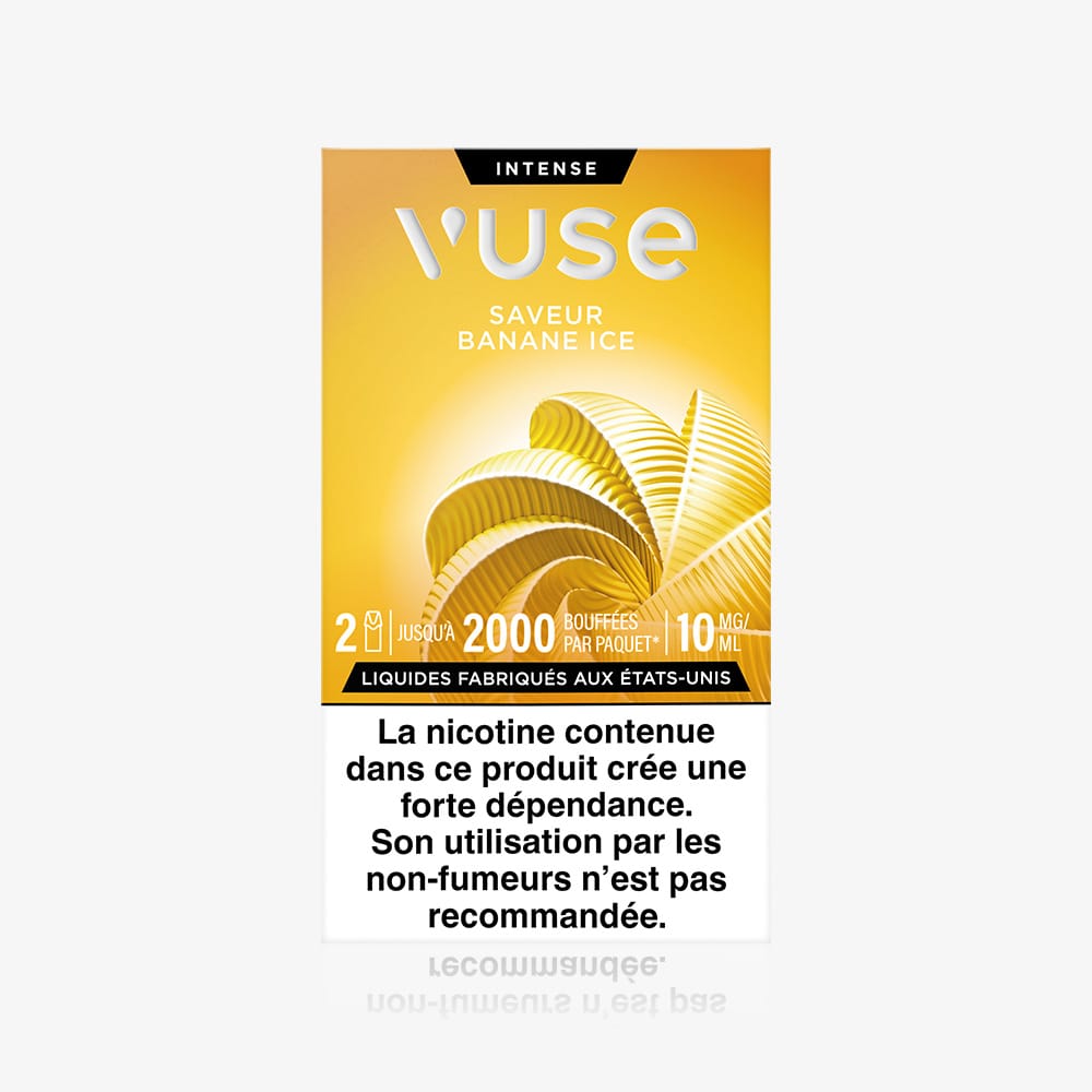 Recharges Vuse Banane Ice