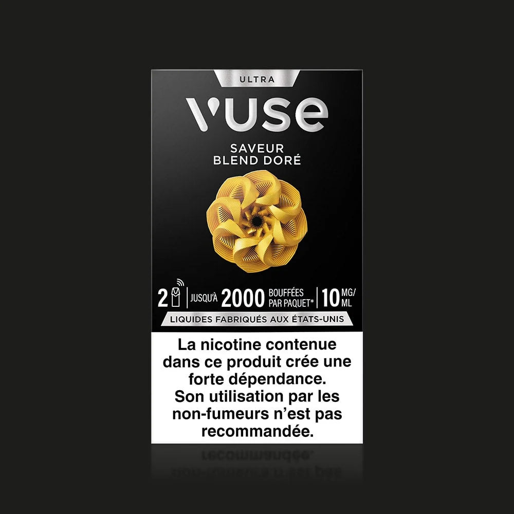 Recharges Vuse Blend Doré Ultra