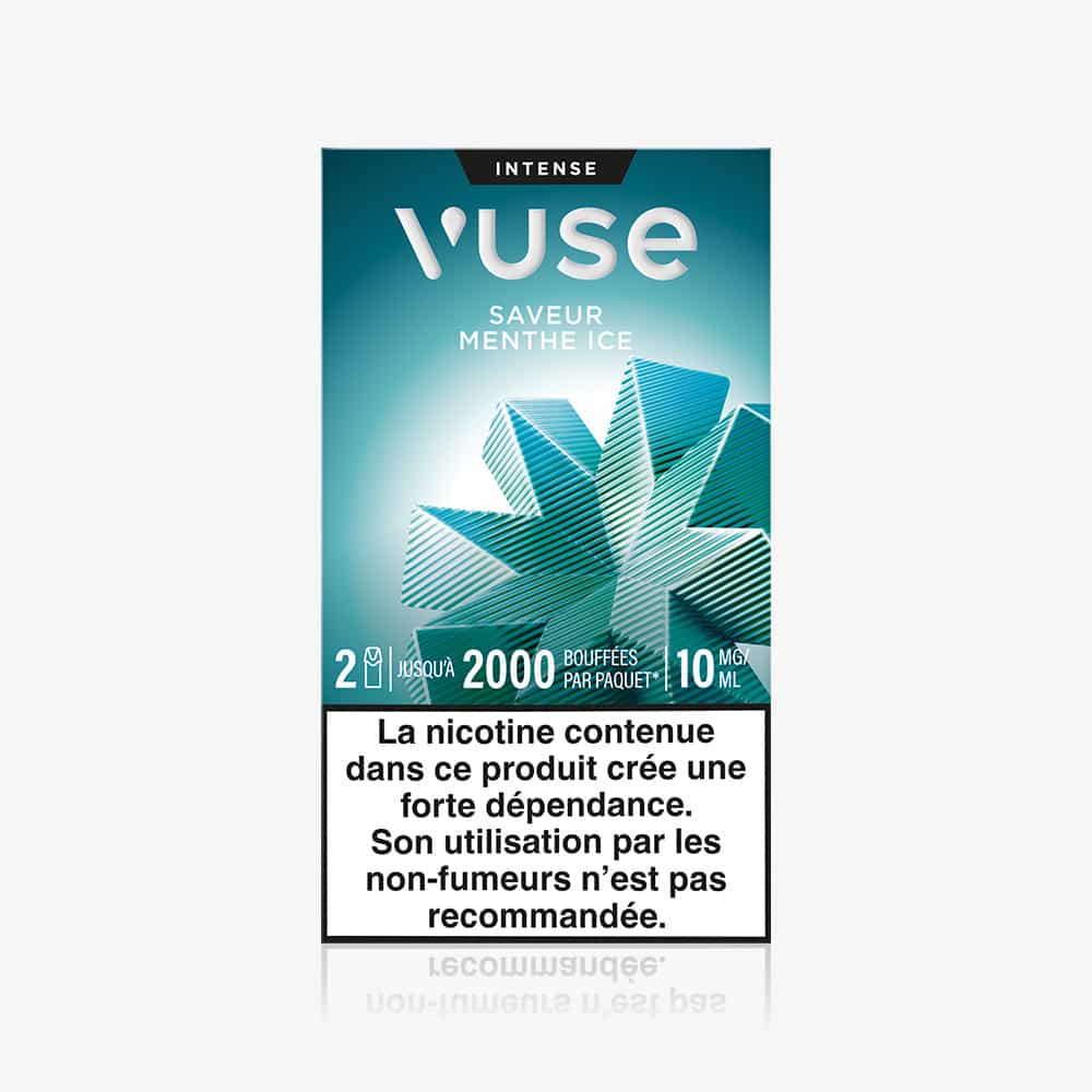 Recharges Vuse Menthe Ice - Intense