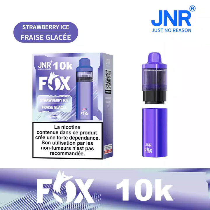 JNR FOX - Puff 10k Strawberry Ice