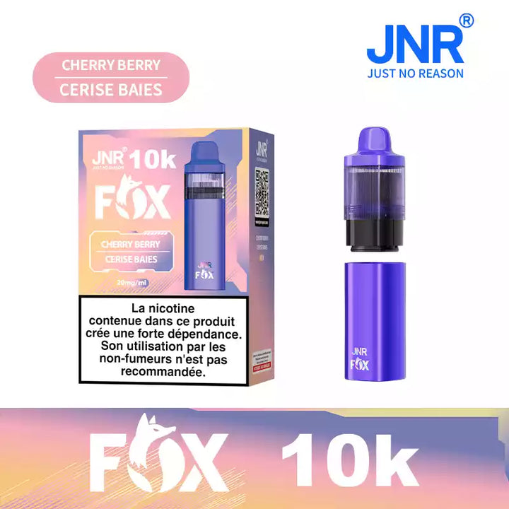 JNR FOX - Puff 10k Cherry Berry