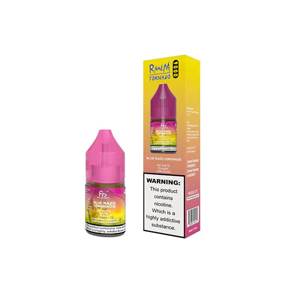 Blue Razz Lemonade - RandM - 10ml | sels de nicotine 20mg/ml