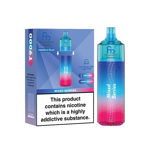 Puff 9K RandM Fumot T9000 - Mixed Berries