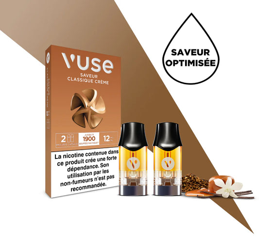 EPod Classique Crème Recharges (2 pcs) - Vuse