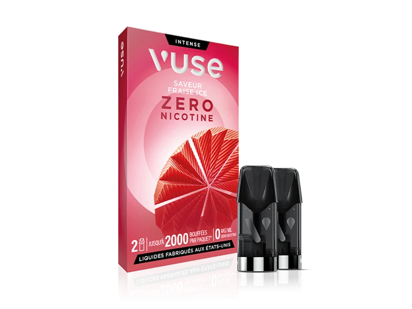 Recharges Vuse Fraise Ice - Intense