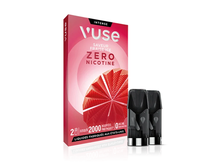 Recharges Vuse Fraise Ice - Intense
