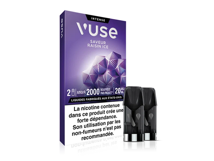 Recharges Vuse Raisin Ice - Intense