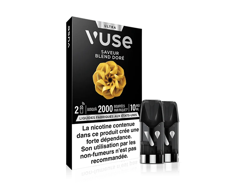 Recharges Vuse Blend Doré Ultra
