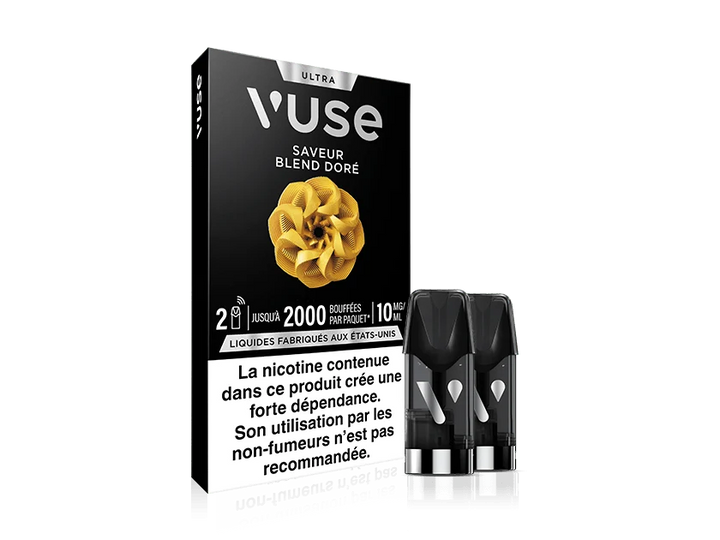 Recharges Vuse Blend Doré Ultra