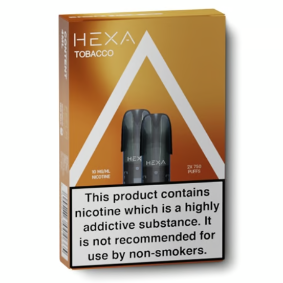 EPod Tobacco (2 pcs) - Hexa