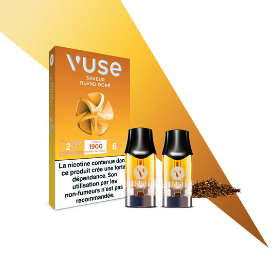 Recharge Pod Vuse Blend Doré Recharges (2 pcs)
