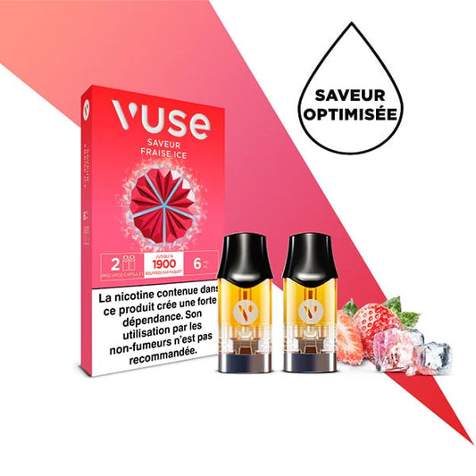 EPod Fraise Ice Recharges (2 pcs) - Vuse