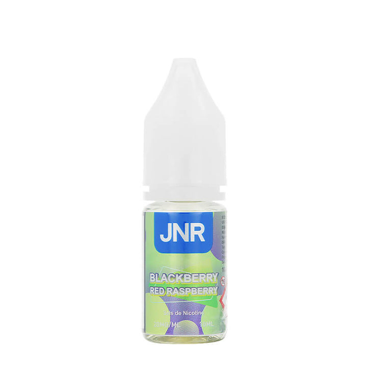 Flacon e-liquide Blackberry Red Raspberry JNR 10 ml, sel de nicotine 20 mg/ml