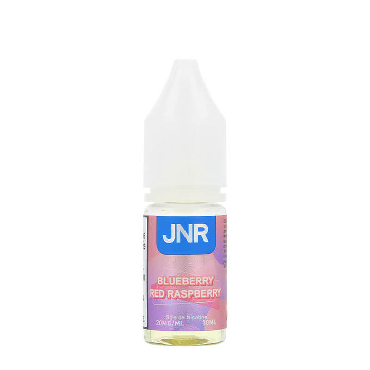 Flacon e-liquide Blueberry Red Raspberry JNR 10 ml, sel de nicotine 20 mg/ml