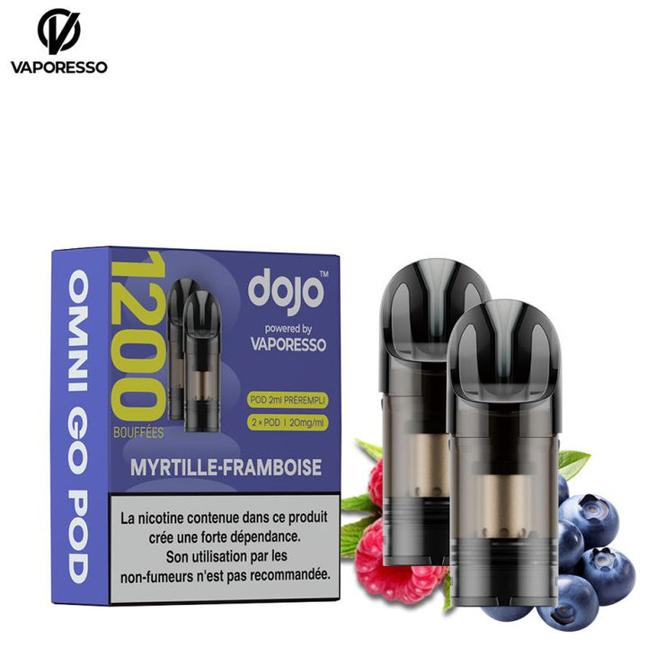 Myrtille Framboise Pods (2 pcs) - Omni GO