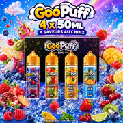 Pack 4 GooPuffs au choix - 4x50ml