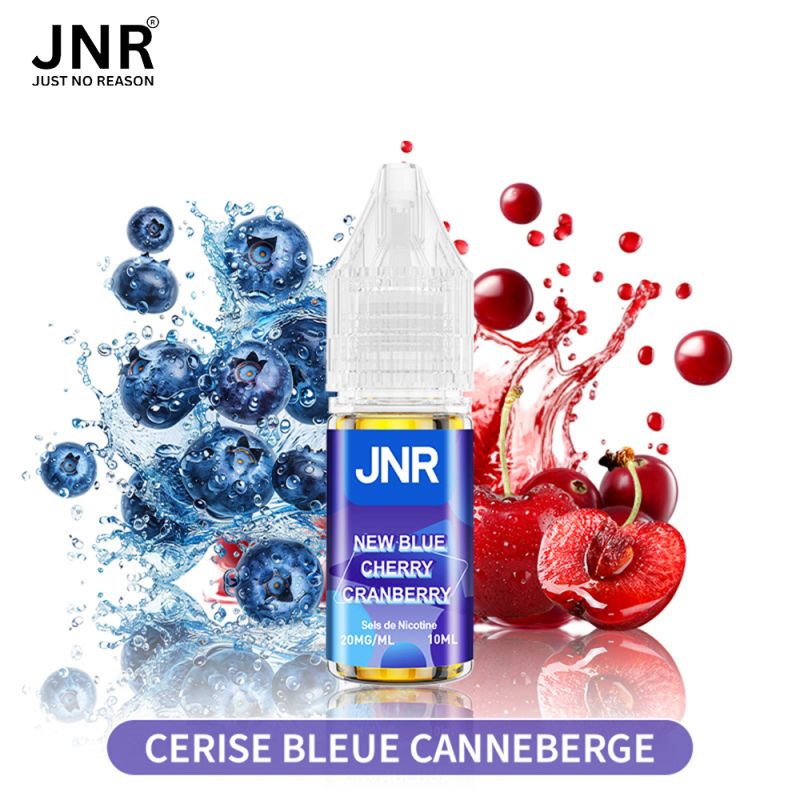 Saveurs de l'e-liquide New Blue Cherry Cranberry JNR 10 ml