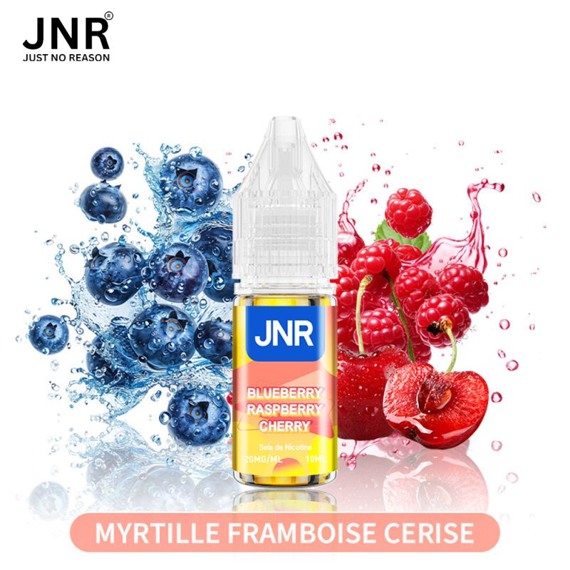 Saveurs de l'e-liquide Blueberry Raspberry Cherry JNR 10 ml