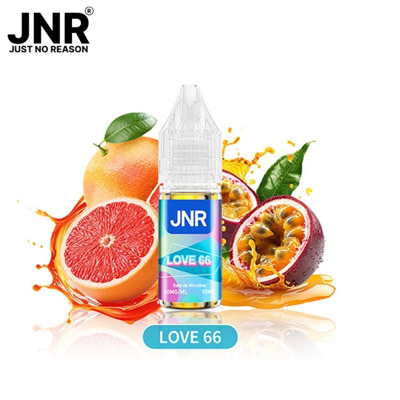 Saveurs de l'e-liquide Love 66 JNR 10 ml