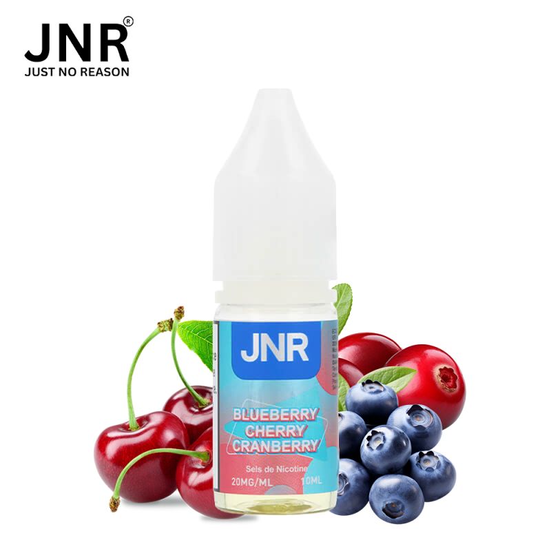 Saveurs de l'e-liquide Blueberry Cherry Cranberry JNR 10 ml