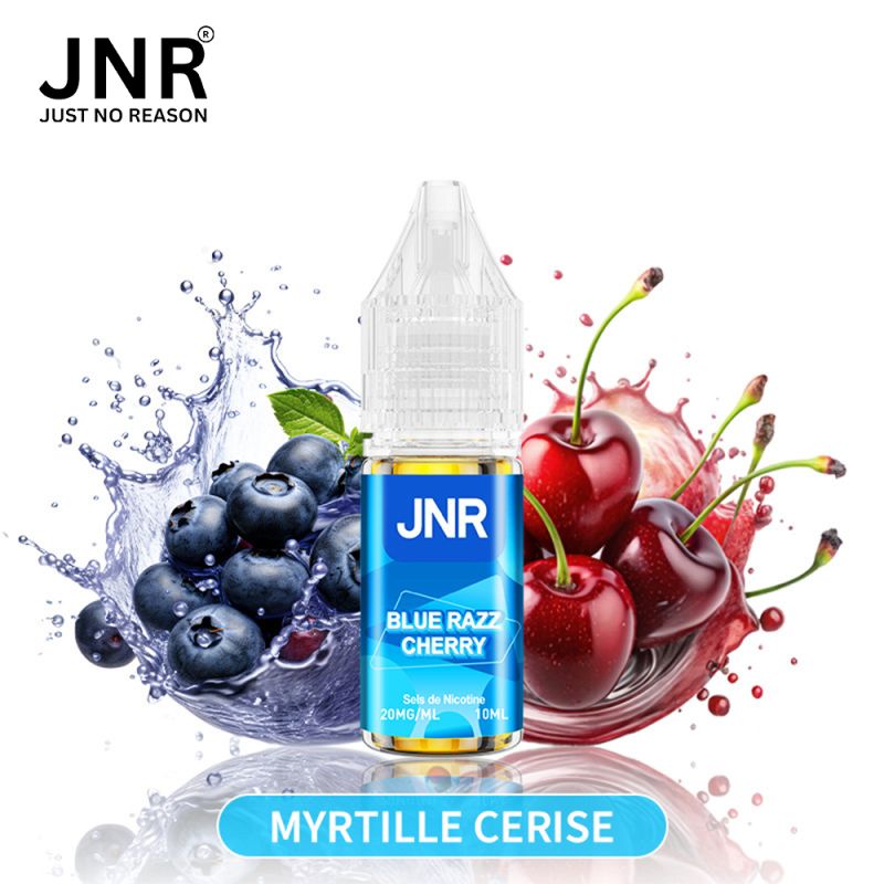 Saveurs de l'e-liquide Blue Razz Cherry JNR 10 ml