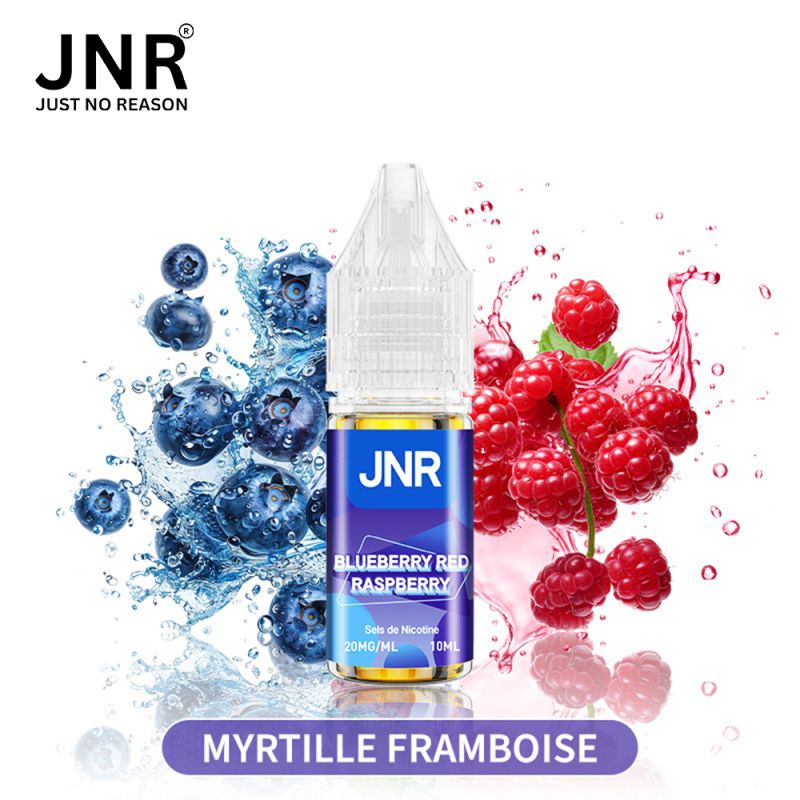 Saveurs de l'e-liquide Blueberry Red Raspberry JNR 10 ml