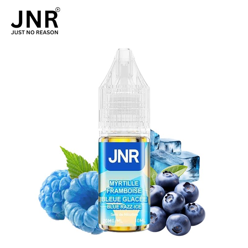 Saveurs de l'e-liquide Blue Razz Ice JNR 10 ml